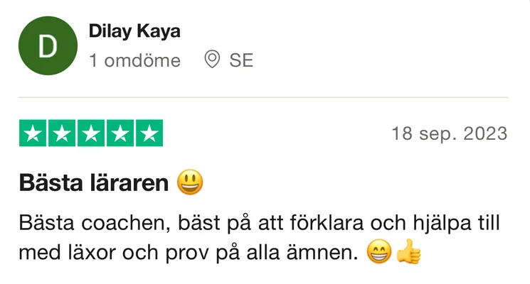 Omdöme om Läxhjälpen Pluggish